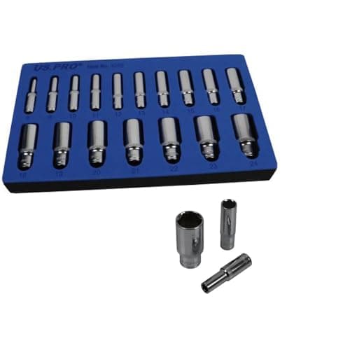 Image of US PRO 17pc 3/8 Dr Metric Deep Socket Set 6 Point 8-24mm 3258