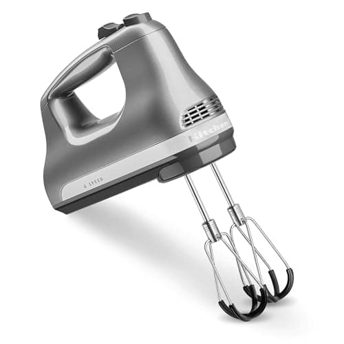 Image of KitchenAid 6 Speed Hand Mixer with Flex Edge Beaters - KHM6118