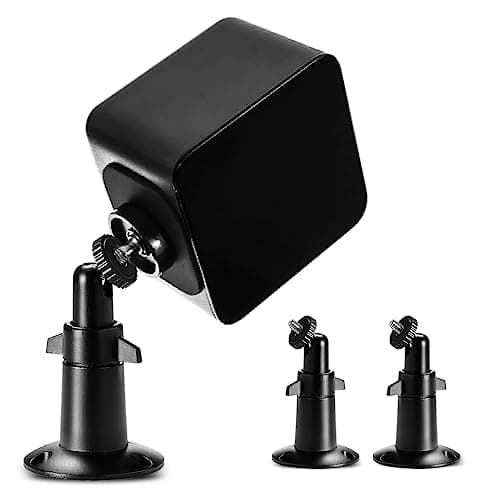 Image of Annrybor Wall Mount 1/4 Screw Mini Bracket for HTC Vive/Valve Index/Vive PRO Base Station, Universal Metal Wall Mount Bracket for VR Rift Sensor