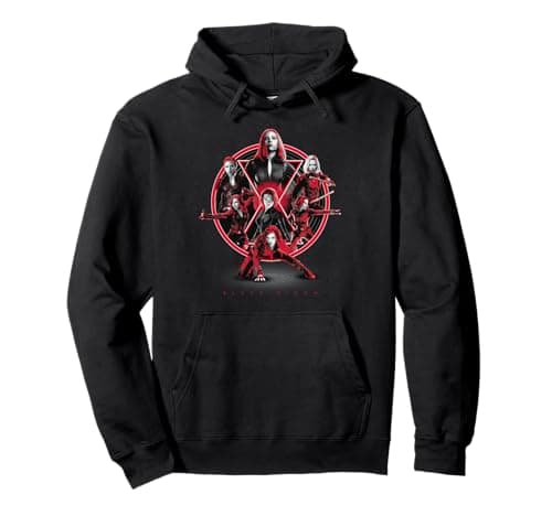 Image of Marvel Avengers Black Widow Multiplied Pullover Hoodie