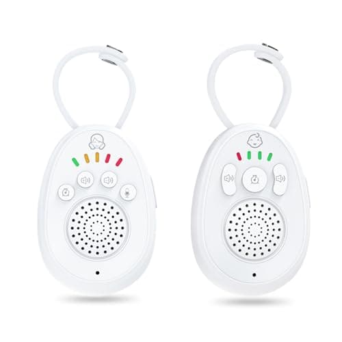 Image of Elprico Audio Baby Monitor with Up to 1,000 Ft of Range, Baby Monitor Audio Only, Portable and Rechargeable, Voice Activated Lullabies Timer for Kids Toddlers Infant, No WiFi