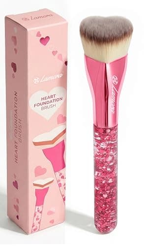 Image of Blending Liquid Makeup Foundation Brush - Face, Highlighter, Contour Kabuki - Perfect For Mineral Cream, Powder, Bronzer, Blush, Highlighter - Pro Quality Synthetic Bristles