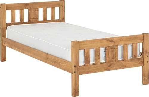 Image of Seconique Rio 3' Single Bed in Distressed Waxed Pine