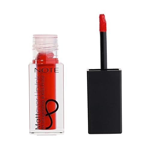 Image of NOTE COSMETICS - Mattever Lip-Ink | Long-Lasting Kiss-proof Matte Lip Ink | Plumping and Highly Pigmented Lipstick (Dating Red)
