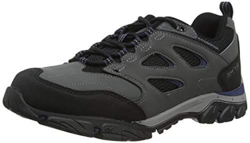 Image of Regatta Mens Holcombe IEP Low Hiking Boots (10 UK) (Granite/Dark Denim)