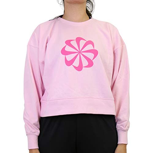 Image of Nike Icon Clash Dry Pt Tp Gd Sweatshirt Women's Sweatshirt - Pink Foam/Hyper Pink, XS