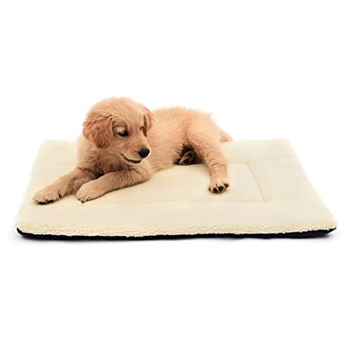 Image of DERICOR Dog Bed Dog Crate Bed Plush 24" UK Machine Washable