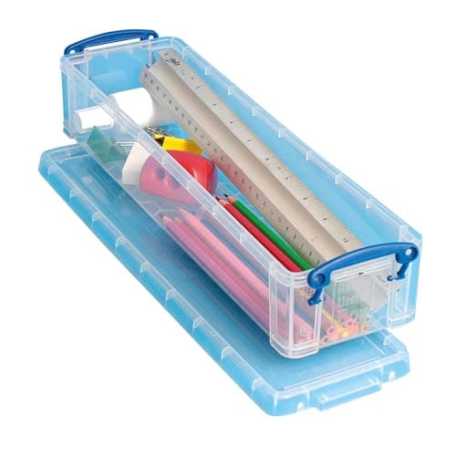 Image of Really Useful Box Plastic Storage 1.5 Litre Clear