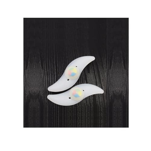 Image of TRIXES Wheel Spoke Lights - Colour Changing LED - Multicolour 3 Flashing Modes - Easy Install Bike Accessory - Visibility at Night Time