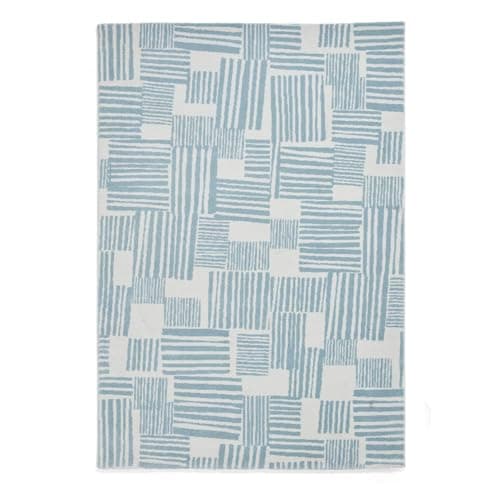 Image of Think Rugs Catherine Lansfield Blocks Modern Abstract Rug