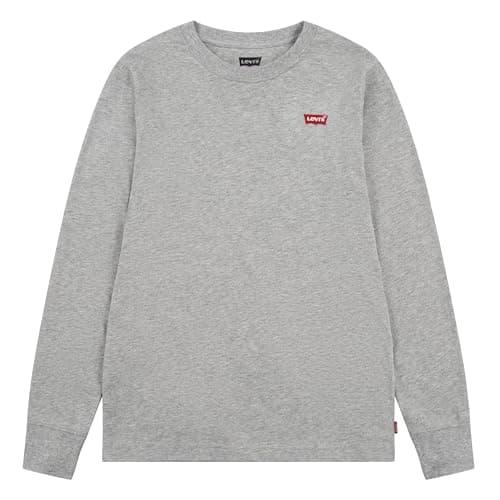 Image of Levi's Kids l/s Batwing Chesthit Tee Boys, Grey, 10 Years