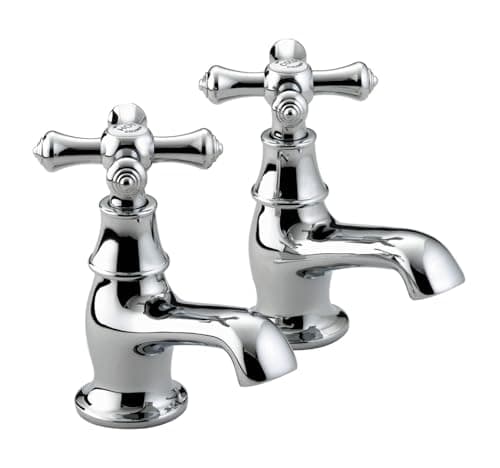 Image of Bristan K 1/2 C Colonial Basin Taps - Chrome