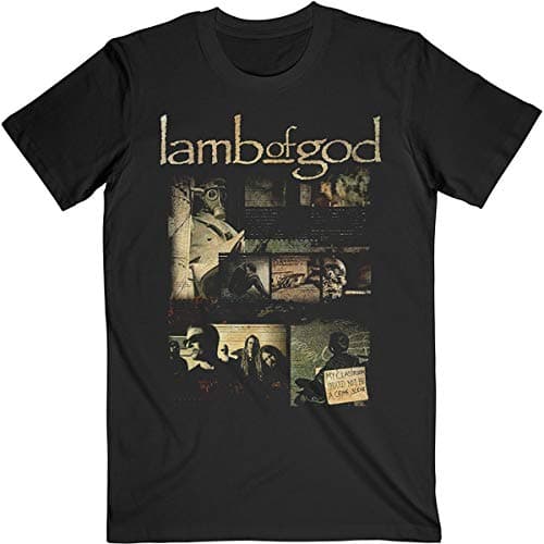Image of T-Shirt # Xxl Unisex Black # Album Collage