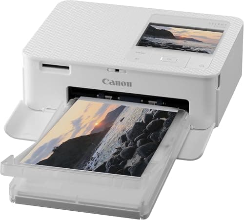 Image of Canon SELPHY CP1500 Compact Photo Printer – Wireless Printing, Long-Lasting Prints, USB-C & SD Card Connectivity – Ideal for Scrapbooks & Photo Albums, Pink GB