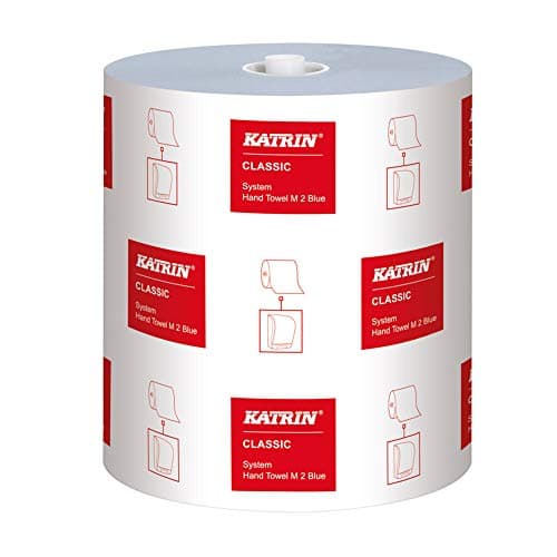 Image of Katrin Classic 460263 System Towel M2 Blue 2 Ply Contains in Case 6 Rolls