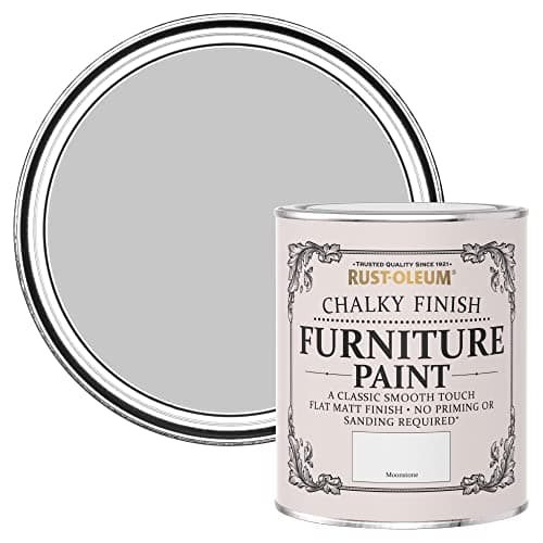 Image of Rust-Oleum Off White Upcycled Furniture Paint in Chalky Finish - Moonstone 750ml