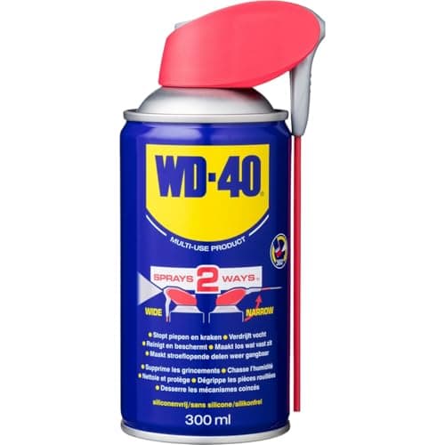 Image of WD-40 Multi-Use Product Smart Straw - Multi Spray Oil & Lubricant. Removes grease, protects against rust and expels water, 300 ml