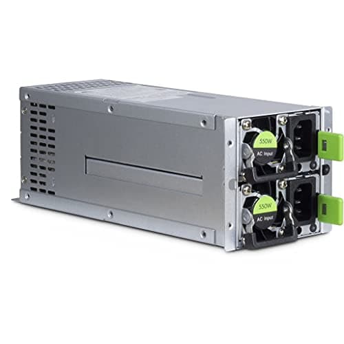 Image of Inter-Tech 99997231 550W Stainless Steel Power Supply Unit
