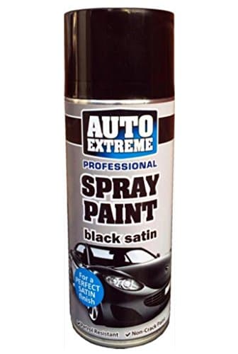 Image of AUTO EXTREME Black Satin 1929 Spray Paint Aerosol 400ml (1 Pack)