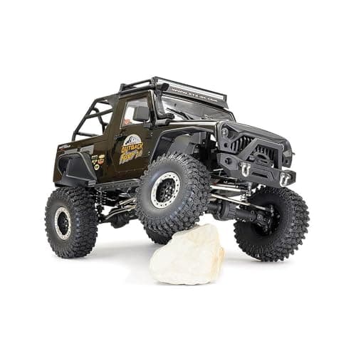 Image of FTX OUTBACK FURY 2.0 4X4 RTR TRAIL CRAWLER - BLACK