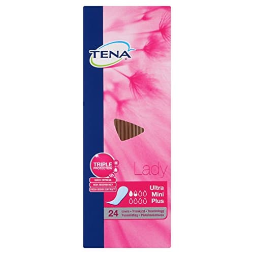 Image of 6 x TENA Lady Ultra Mini Plus 24 Liners