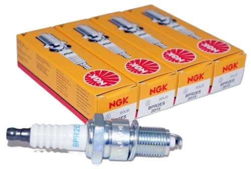 Image of NGK 2015 BPR2ES SOLID STANDARD SPARK PLUG, 4 PACK