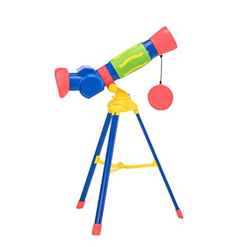 Image of Learning Resources EI-5129 GeoSafari Jr My First Telescope, Toy Telescope for Kids, STEM Toy, Ages 4+
