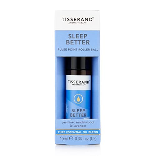 Image of Tisserand - Sleep Better Pulse Point Roller Ball - 100% Natural Essential Oils for Deep Sleep & Relaxation - Easy On-the-Go Aromatherapy Oil, 10ml