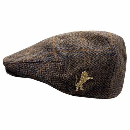 Image of GIFTS 4 ALL Millwall Lions Traditional Style Flat Cap, Millwall Football Fans Flat Cap, Millwall Fans Souvenir Match Day Hat (UK, Alpha, XL, Standard, Multicolor)
