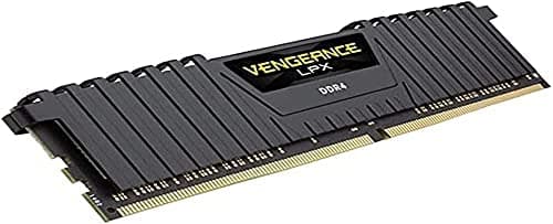 Image of MEMORIA VENGEANCE LPX 1 X 8GB PC 3200 Black CORSAIR MEMORY CORSAIR DDR4 8GB 1X8GB PC 3200 VENGEANCE LPX Black CMK8GX4M1E3200C16