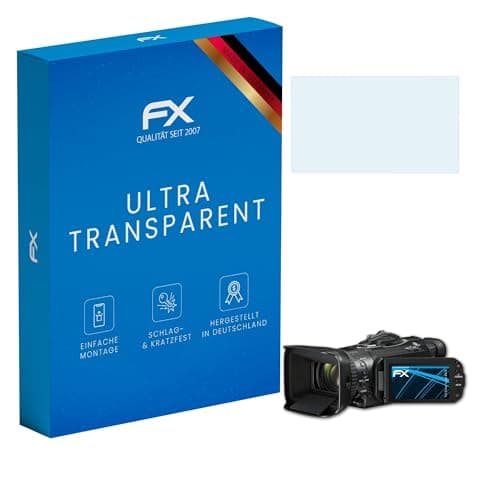 Image of atFoliX Screen Protection Film compatible with Canon Legria GX10 Screen Protector, ultra-clear FX Protective Film (3X)