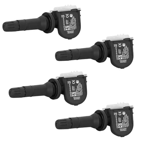 Image of 4pcs TPMS Sensor 433MHz Compatible with Vauxhall Opel Astra J K Corsa D E Insignia, Tyre Pressure Monitoring System Replacement for 13516165 13598773 13581561 13506028
