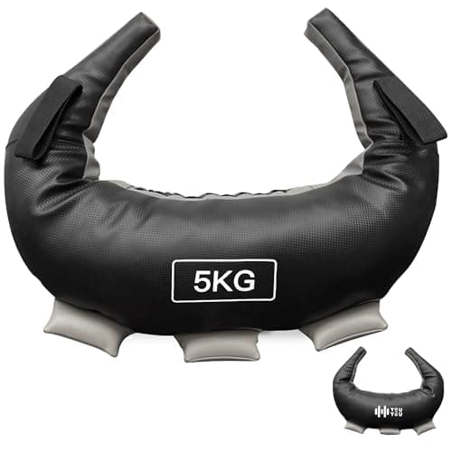 Image of Bulgarian Power Bag for Weightlifting and Core Fitness, Sand Filled Weight Training, for Functional Fitness Exercises, Sturdy for Home Workouts (5kg)