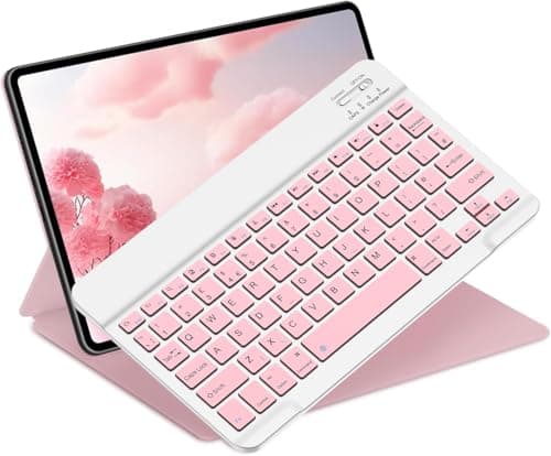 Image of NOOX Bluetooth Keyboard for iPad 10th Generation, iPad Pro 13/12/11/10/9/8/7 inch, iPad Air 13/11th Gen, iPad mini, Tablets, etc. - Slim Wireless Portable Travel Office Computer Accessories