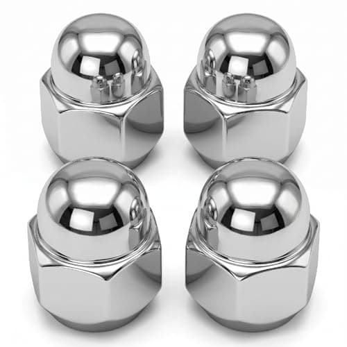 Image of 4PCS Wheel Nuts for Nissan Models, M12x1.25 Thread 21mm Hex Alloy Wheel Lug Nuts Silver Anti Corrosion Coating for Most NISSAN Q60 G Q70 M Series Teana X-Trail Loulan Sylphy Qashqai Note Juke