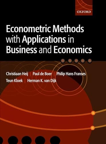 Image of Econometric Methods with Applications in Business and Economics