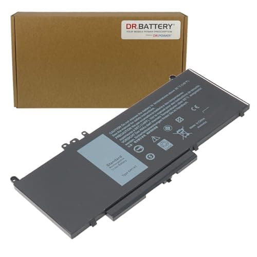 Image of DR. BATTERY 6MT4T Battery Replacement Compatible with Dell Latitude E5270 E5470 E5550 E5570 Series 07V69Y 7V69Y R0TMP ROTMP [7.6V/62Wh]