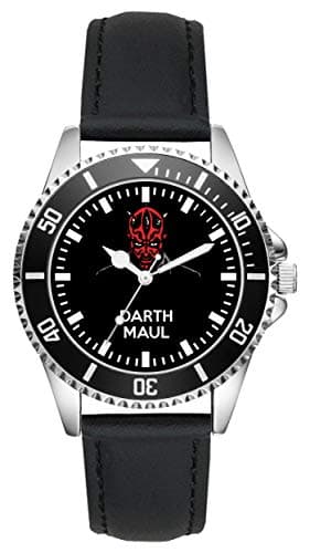 Image of KIESENBERG Star Wars Darth Maul Gift Article Idea Fan Watch L-1854