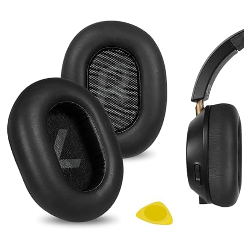Image of Geekria Replacement Ear Pads Compatible with Plantronics BackBeat GO 810 Wireless Headphones Ear Cushions, Repair Parts (Black)