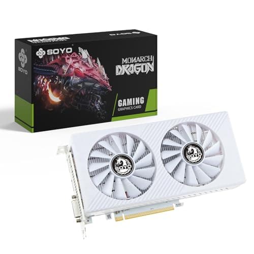Image of SOYO AMD Radeon RX580 Gaming Graphic Card with 8GB 256 Bit GDDR5 PCI Express x 16 3.0 Equipped with Dual Fans for Working,Gaming