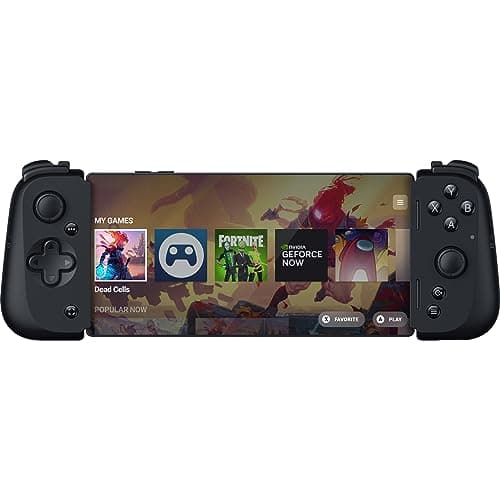 Image of Razer Kishi V2 Mobile Gaming Controller for Android: Console Quality Gaming Controls - Universal Fit with Extendable Bridge - Stream PC, Xbox, PlayStation Games - Ultra Low Latency - Ergonomic Design