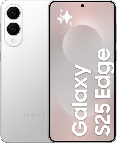 Image of Samsung Galaxy S25 Edge 5G Smartphone Android 256GB AI Mobile Phone Silver