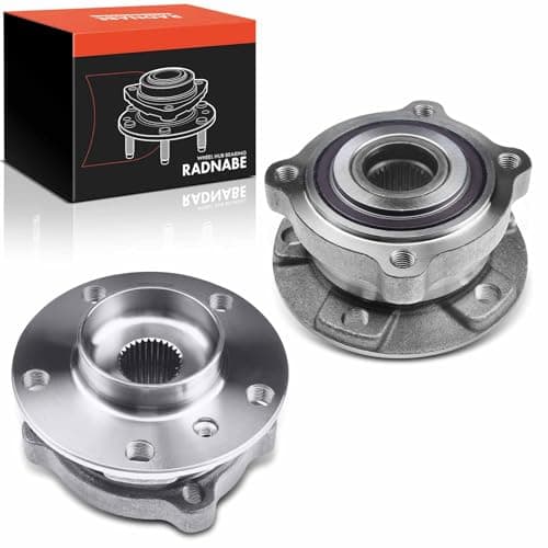 Image of Frankberg 2x Wheel Bearing Hub Front Left Right Compatible with X5 E70 3.0L-4.8L 2007-2013 X5 F15 F85 2.0L-4.4L 2013-2018 X6 E71 E72 3.0L-4.4L 2007-2014 X6 F16 F86 Replace# 31206783747