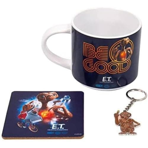 Image of Fizz Creations ET, the extra-terrestrial Be Good mug, coaster and keychain set