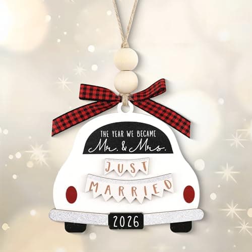 Image of 2026 Wedding Gifts Mr and Mrs Gifts and Keepsakes Married Decorations Bridal Shower Gift for Newlyweds Wed Present for Couples