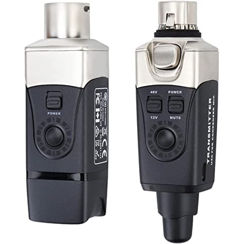 Image of Xvive U3C Wireless Microphone System 2.4GHz Wireless XLR Transmitter and Receiver for Condenser Microphone, Audio Mixer, PA System