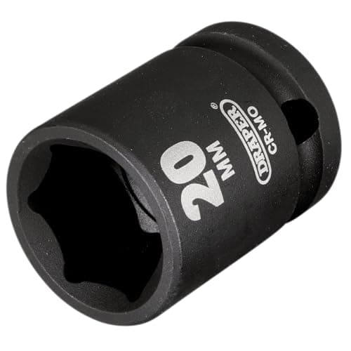 Image of Draper 20184 Hi-TORQ Impact Socket, 1/2" Sq. Dr., 20mm