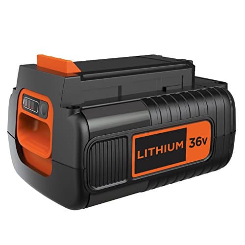 Image of BLACK+DECKER Lithium Ion Battery 36V 2.0Ah Convenient Compact Rechargeable and Versatile, BL20362-XJ