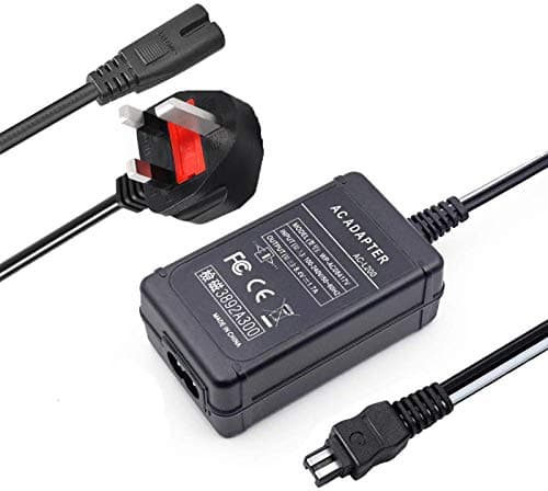 Image of TKDY AC-L200 AC Power Adapter for Sony Handycam Camcorder DCR-DVD DCR-HC DCR-SR DCR-SX HDR-CX HDR-HC HDR-PJ HDR-SR HDR-XR HDR-UX HDR-TD NEX-VG FDR, DSC-HX, DEV Series