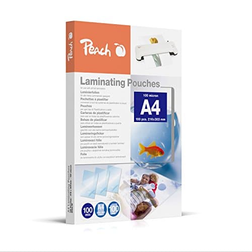 Image of Peach PP500-02 A4 Laminating Pouches